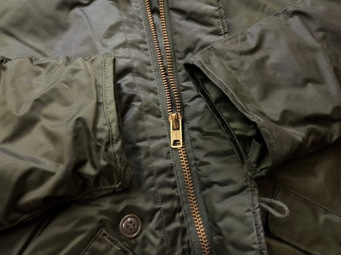 [알파인더스트리] 80s 오리지널 USN 임퍼머블 덱 자켓 (데드스탁) 상품이미지3