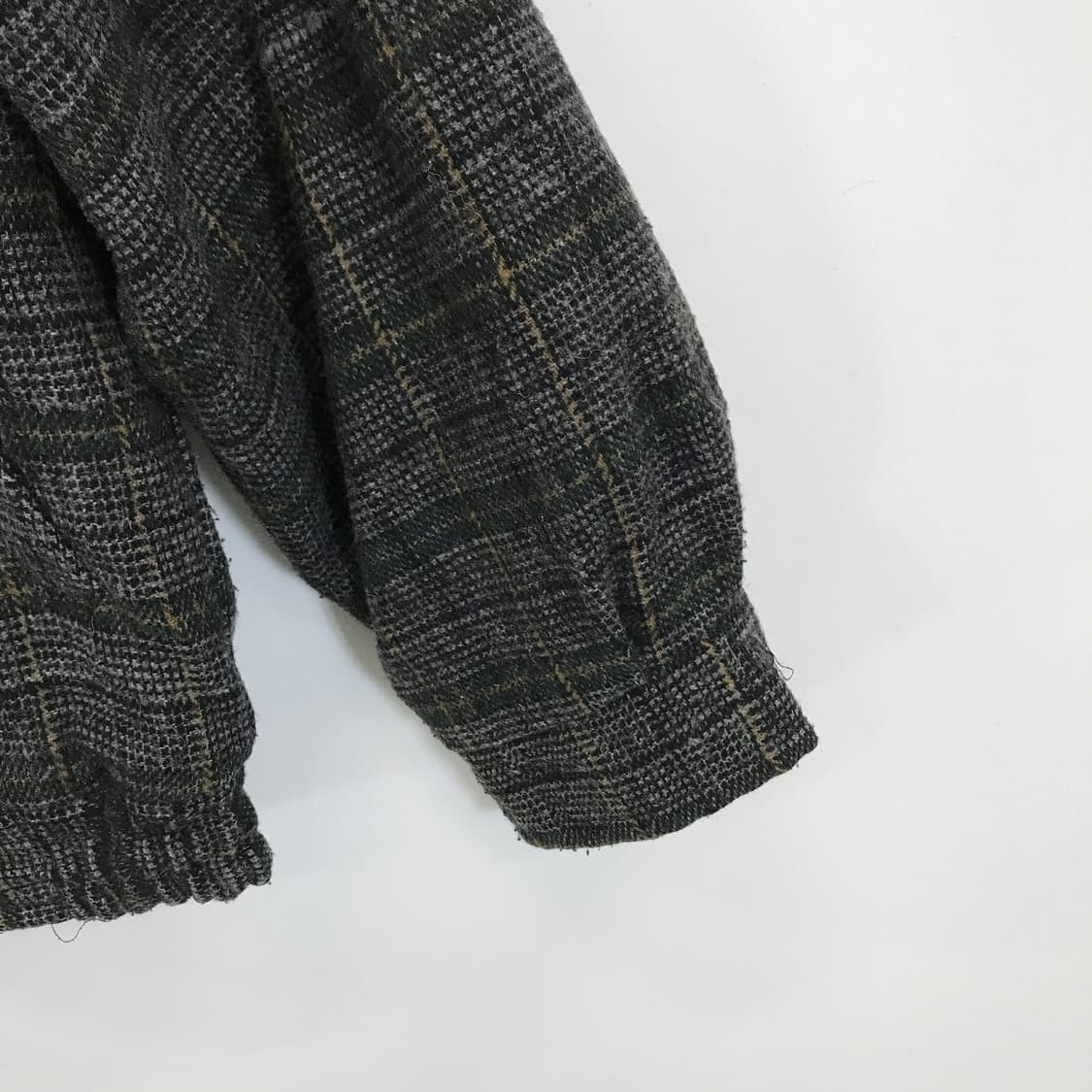 피에르발망 모직 체크 블루종 [L] 상품이미지3