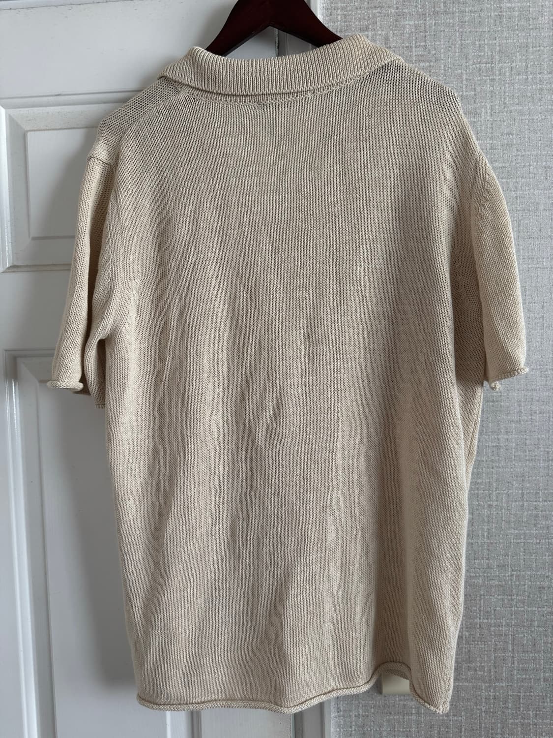 아모멘토 22ss PAPER YARN COLLAR knit 상품이미지2