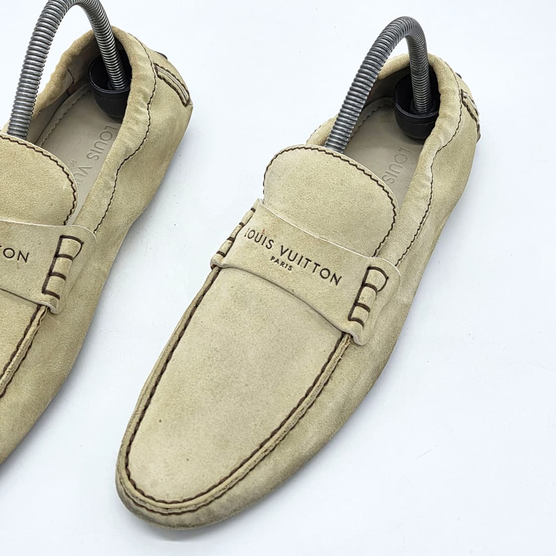  루이비통 스웨이드 드라이빙 슈즈 샌드 (7 1/2)  상품이미지5