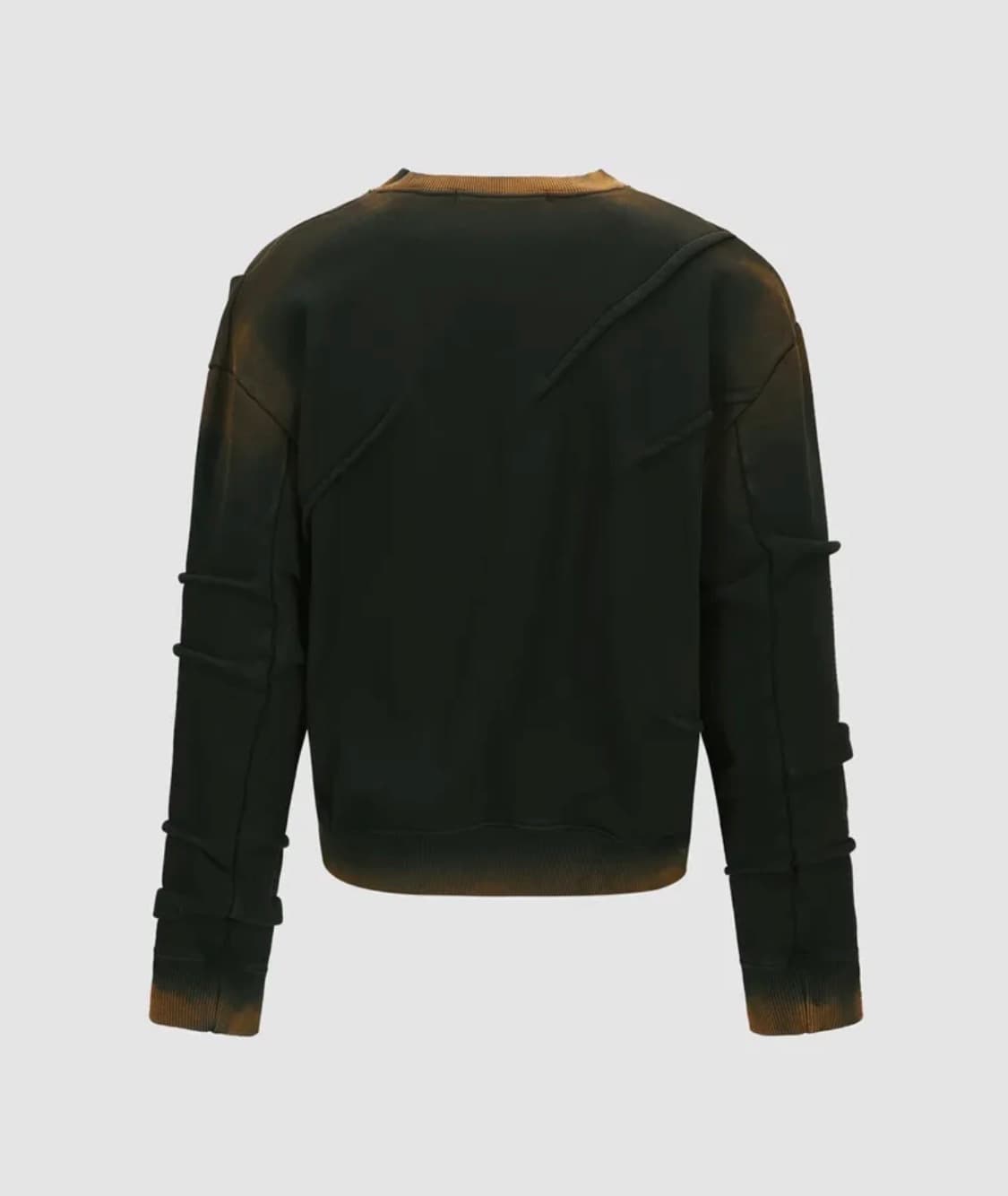 [앤더슨벨] 마드로 그라디언트 스웻셔츠 (BLACK) 상품이미지3