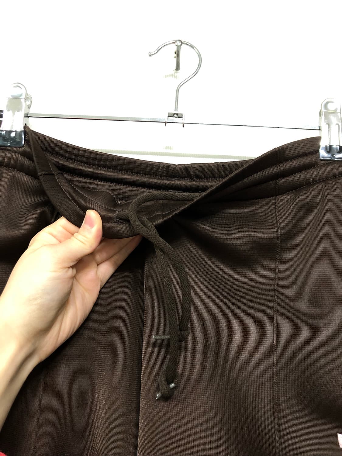 아디다스 여성 슈퍼걸 y2k 기모 트랙팬츠 _ 핑크브라운 상품이미지3