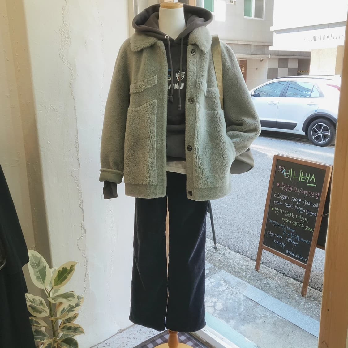 98project 네이비 코듀로이 팬츠 여자 27인치 상품이미지7