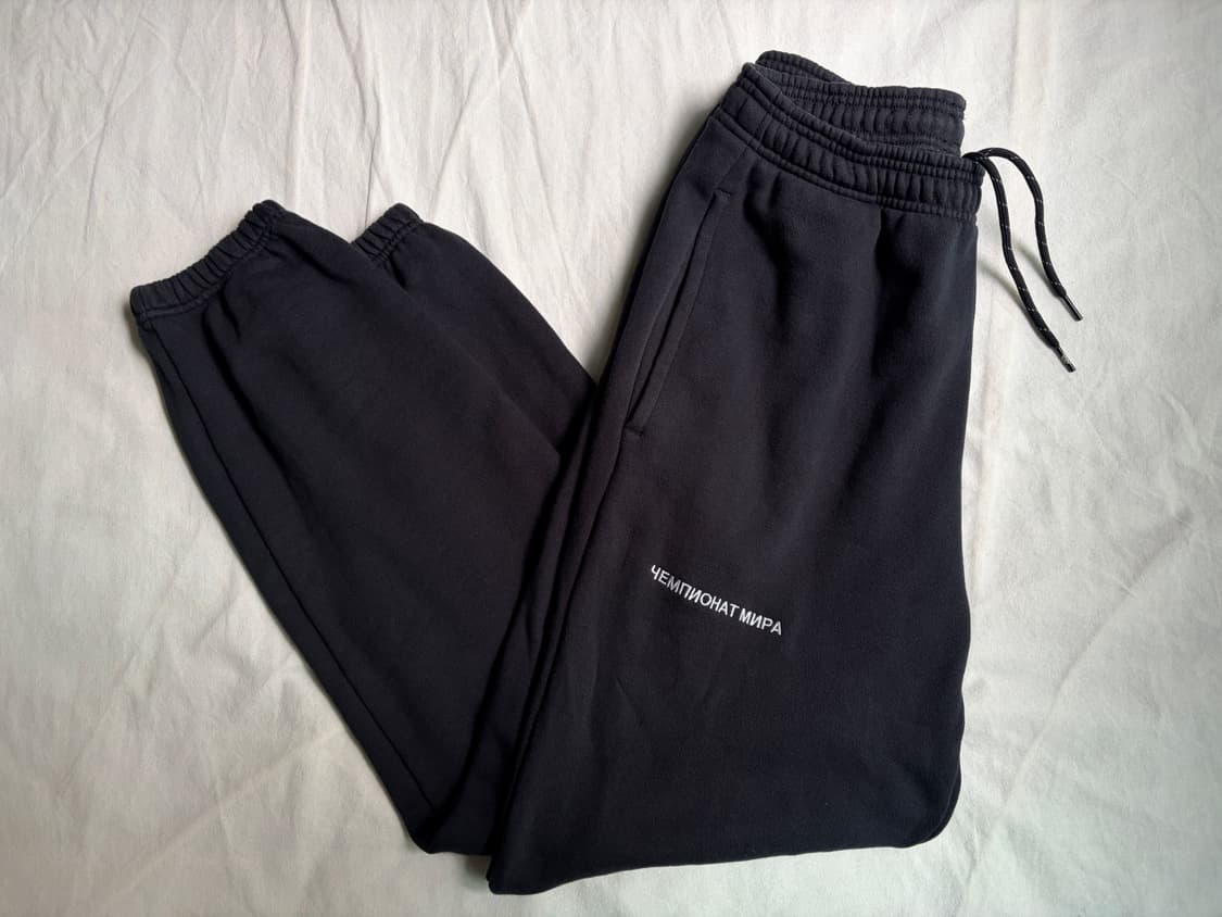 고샤 루브친스키 x 아디다스 코튼 스웻 팬츠 블랙 Gosha ADIDAS 상품이미지7