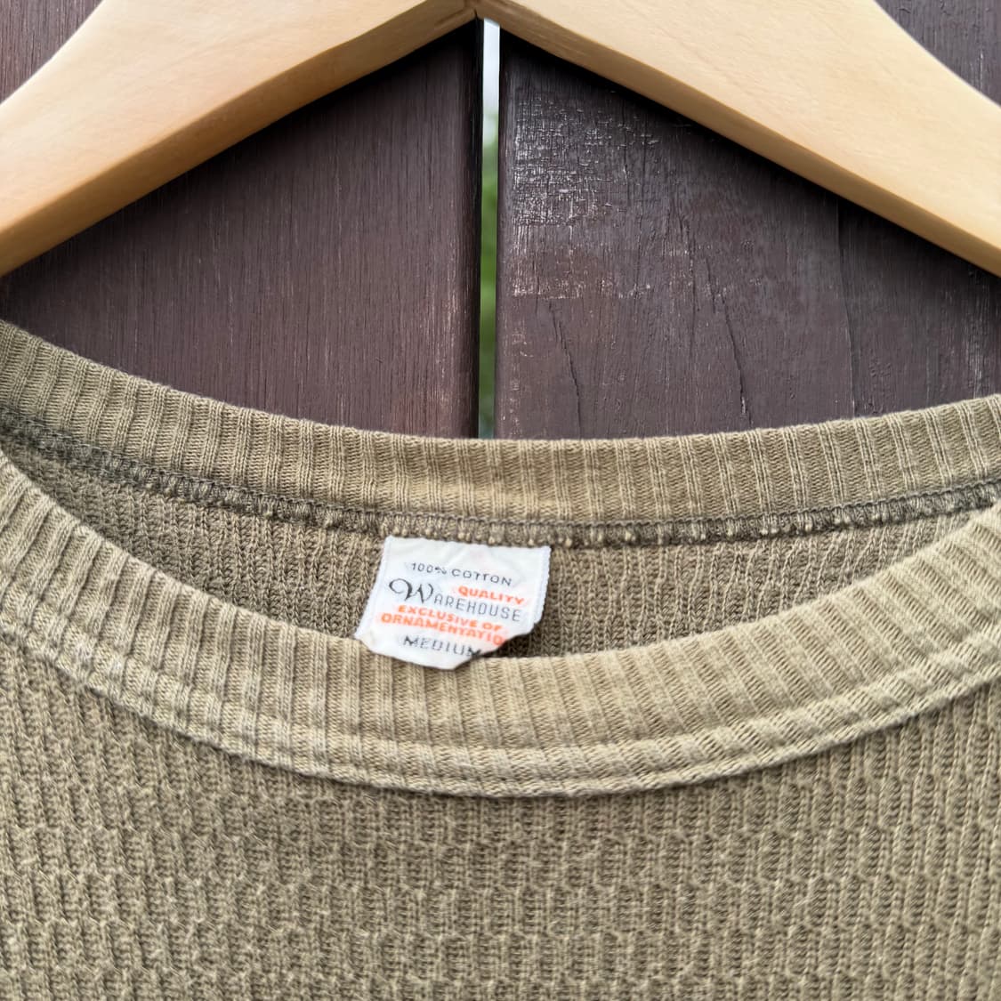 Warehouse 웨어하우스 써멀 롱슬리브 상품이미지5