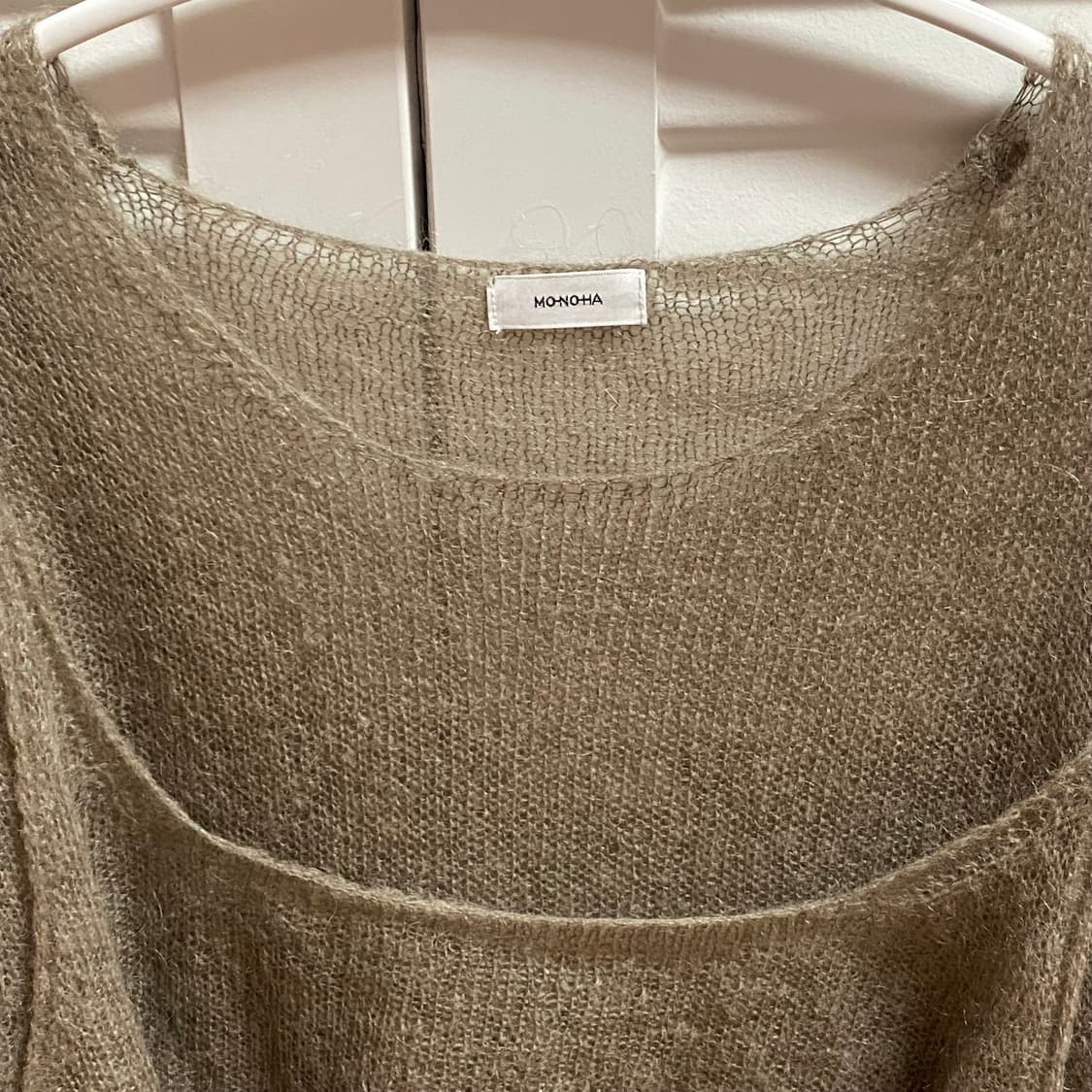 모노하 모헤어 니트&슬리브리스 상품이미지6