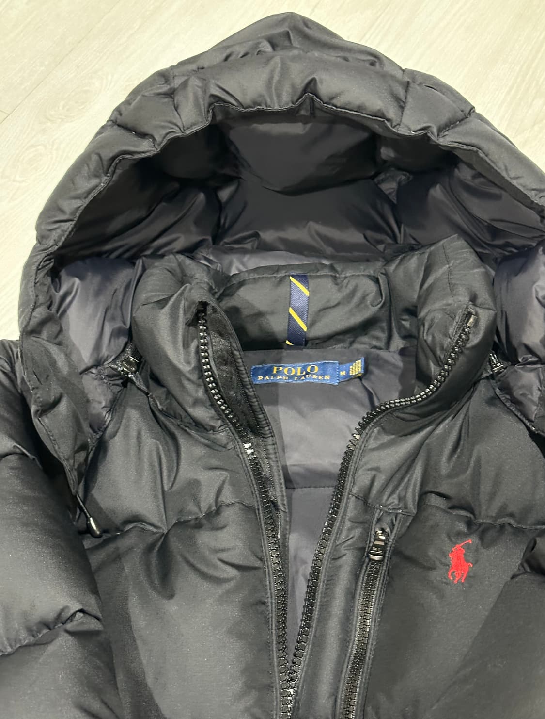 폴로 랄프로렌 고햄 패딩 m 상품이미지3