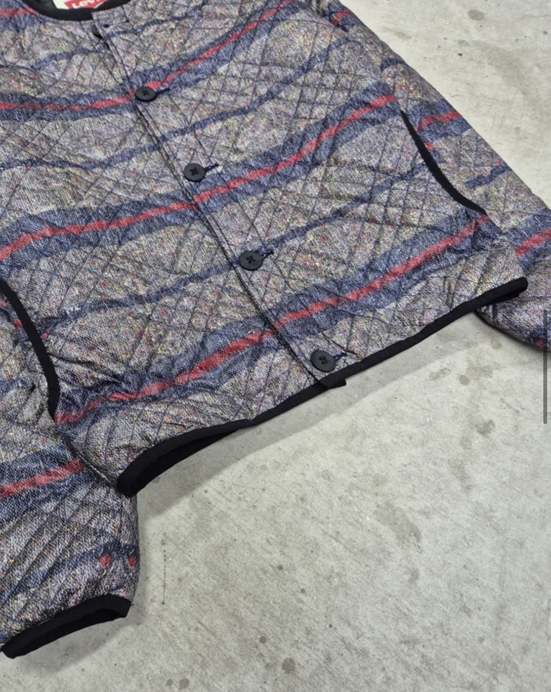 리바이스 퀼팅 자켓 m 상품이미지5