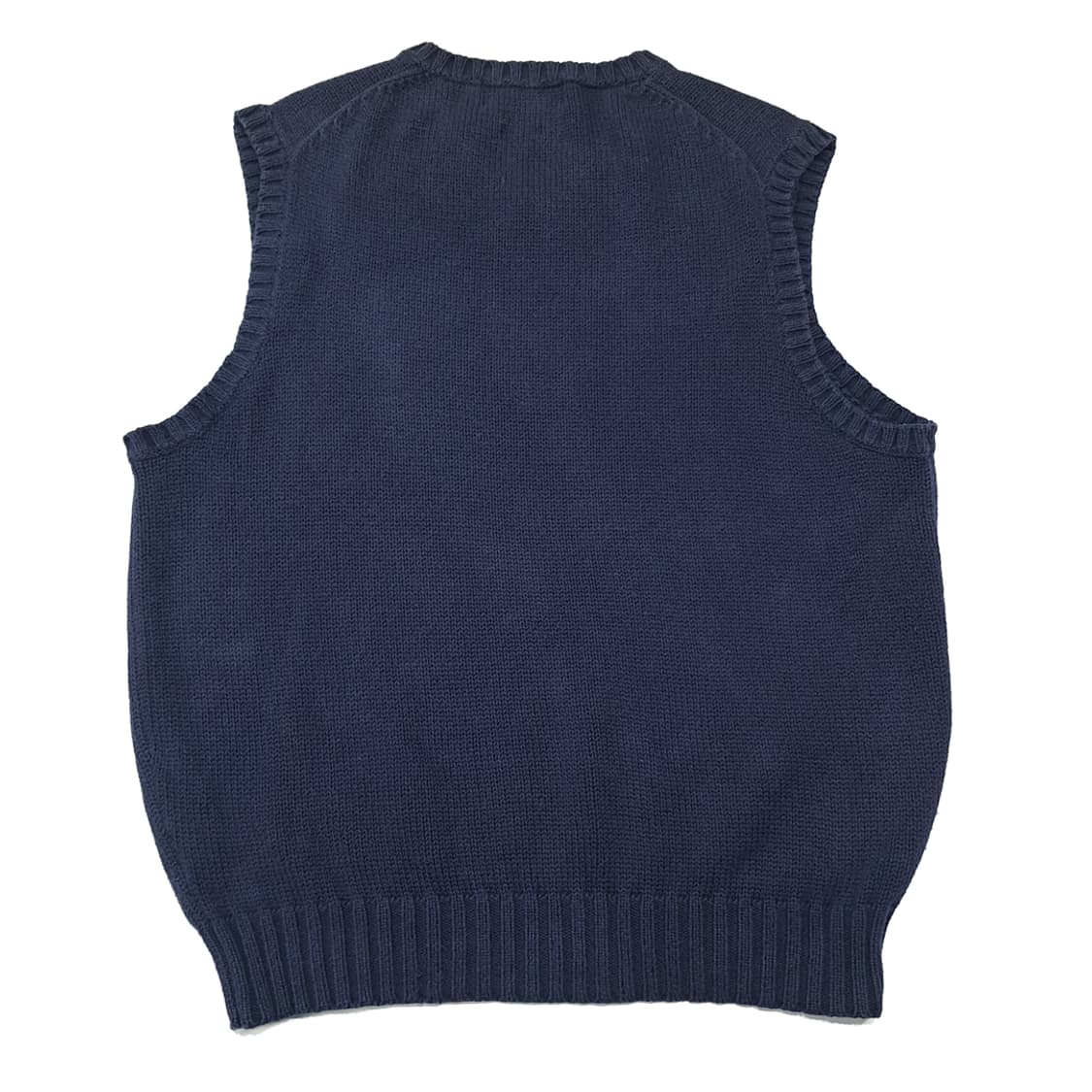 CL846 M 폴로 90s 홍콩판 브이넥 다크네이비 니트 조끼 베스트 상품이미지6