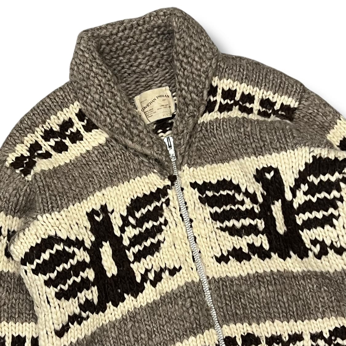 빈티지 코위찬 니트 가디건 s08384 상품이미지4