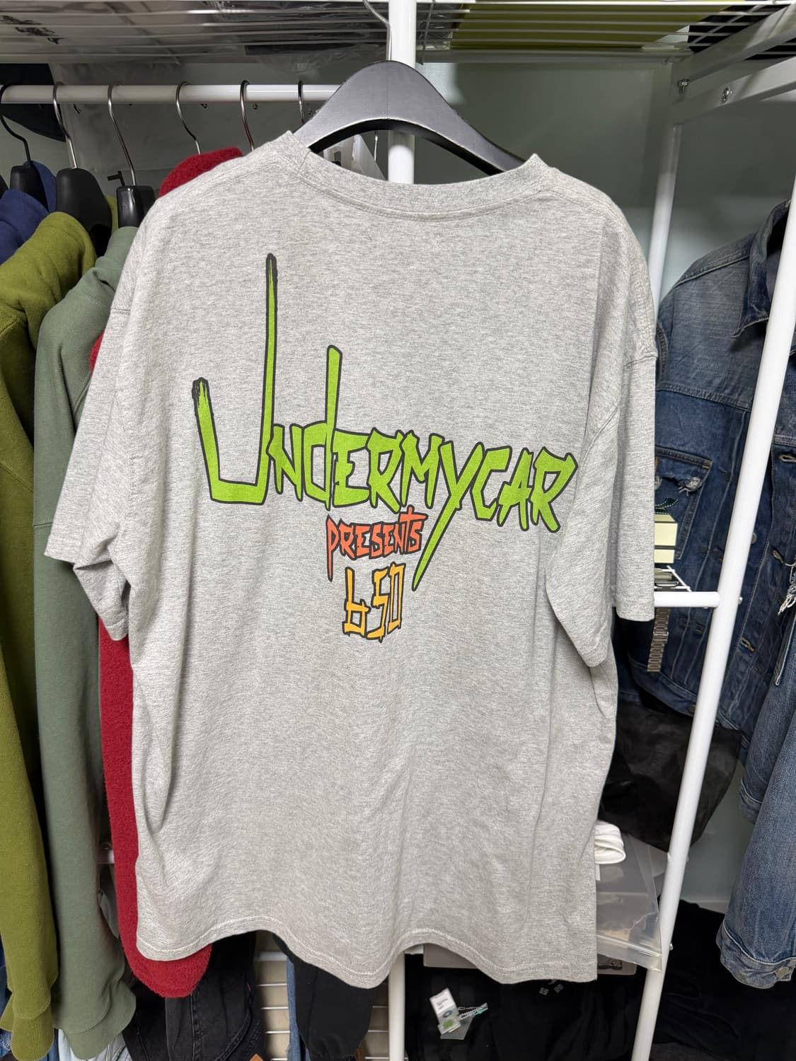 언더마이카 POC-650 베이직 반팔 티셔츠 멜란지 Size 1 상품이미지3