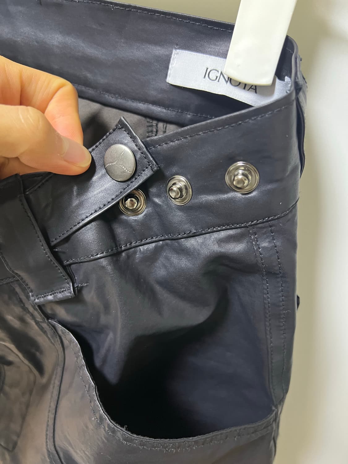 이그노타 코어:10 리프 포켓 팬츠 카본 블랙 상품이미지5