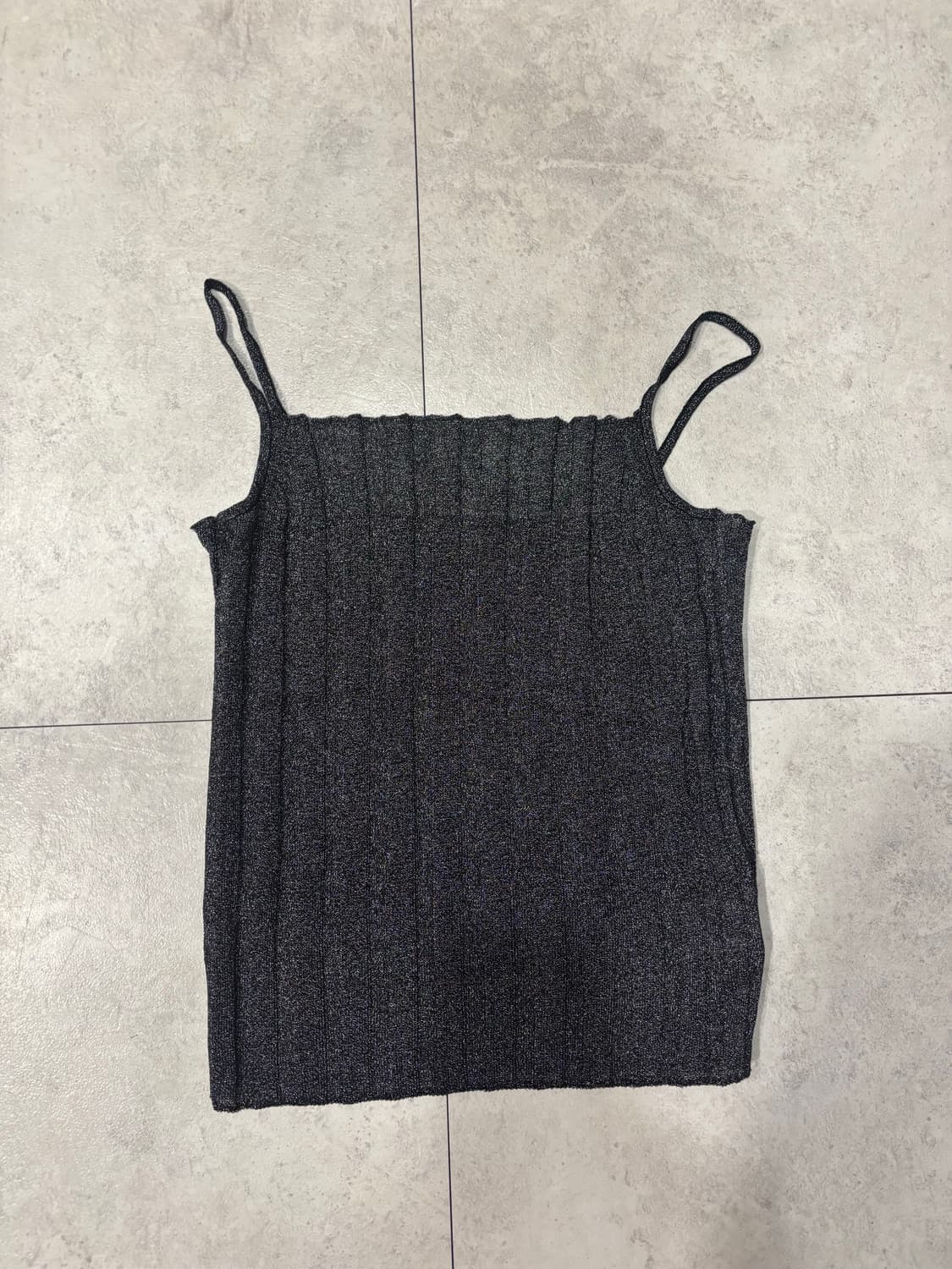 다이애그널) Glittering Pleats Knit Camisole 상품이미지8