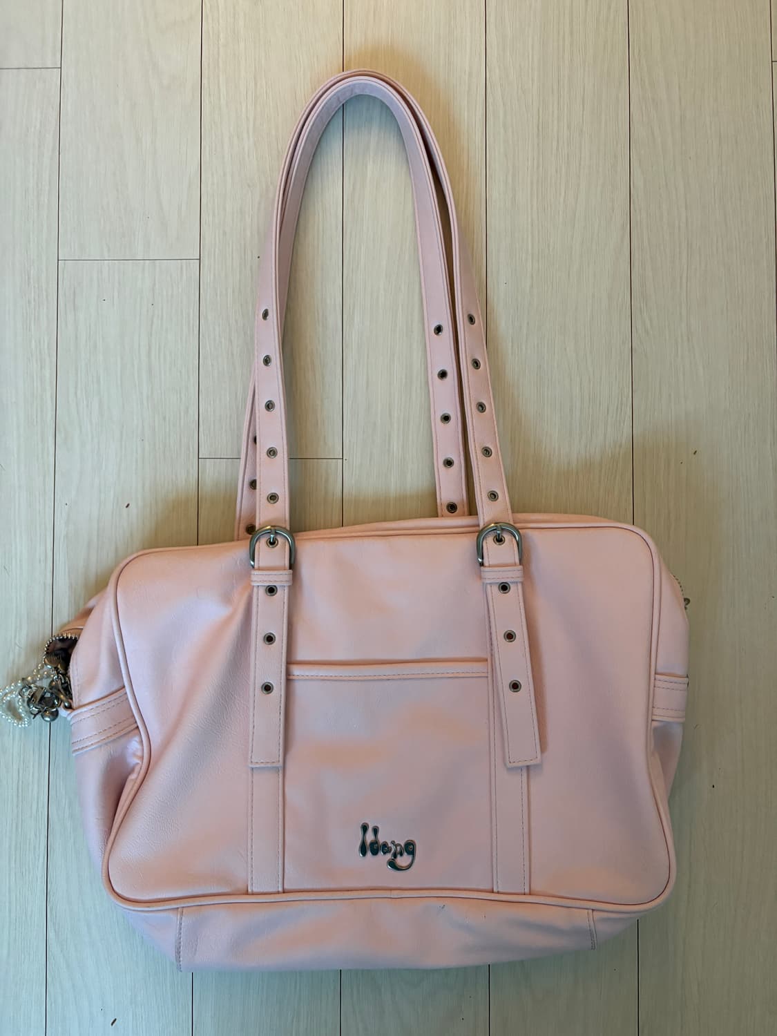 아이당클럽 핑크 스쿨백 상품이미지1