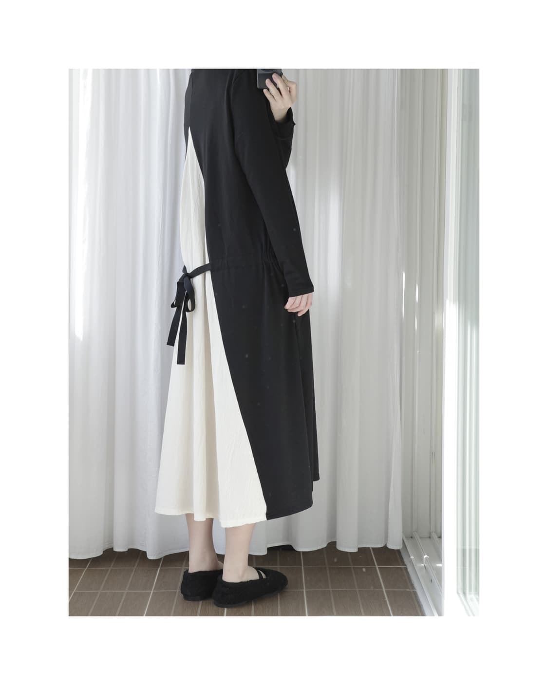 Igniss back ribbon one-piece 상품이미지5