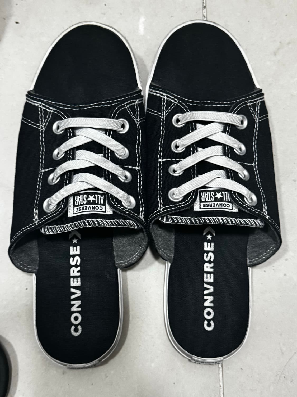 컨버스 척테일러 슬리퍼 블랙 상품이미지4