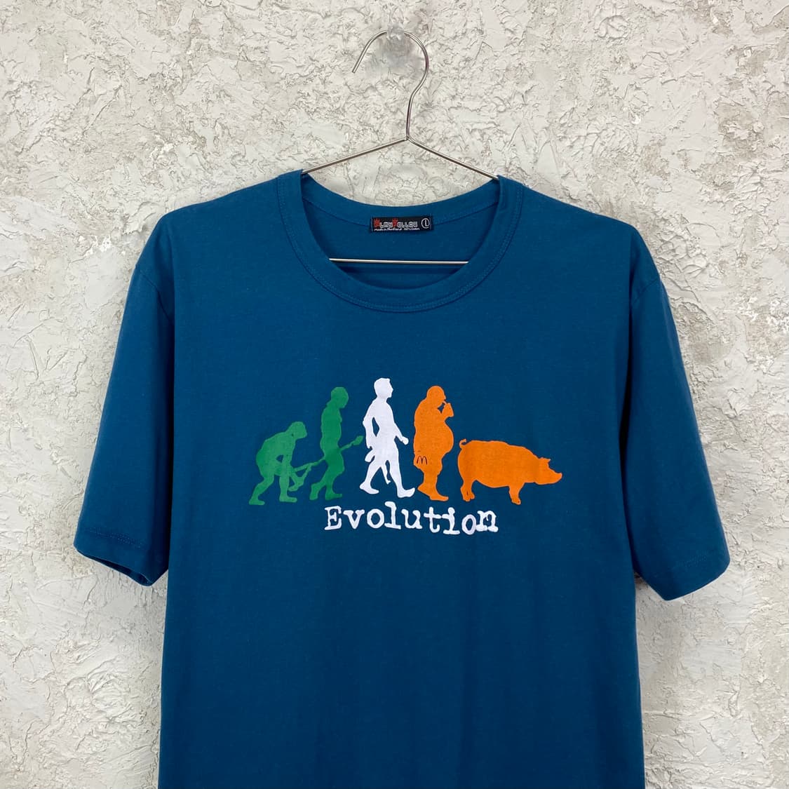 EVOLUTION 프린팅 반팔 티셔츠 상품이미지2