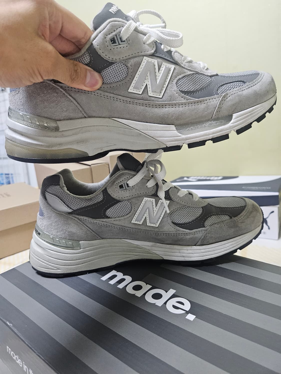 [275] 뉴발란스 M992GR 그레이 상품이미지5