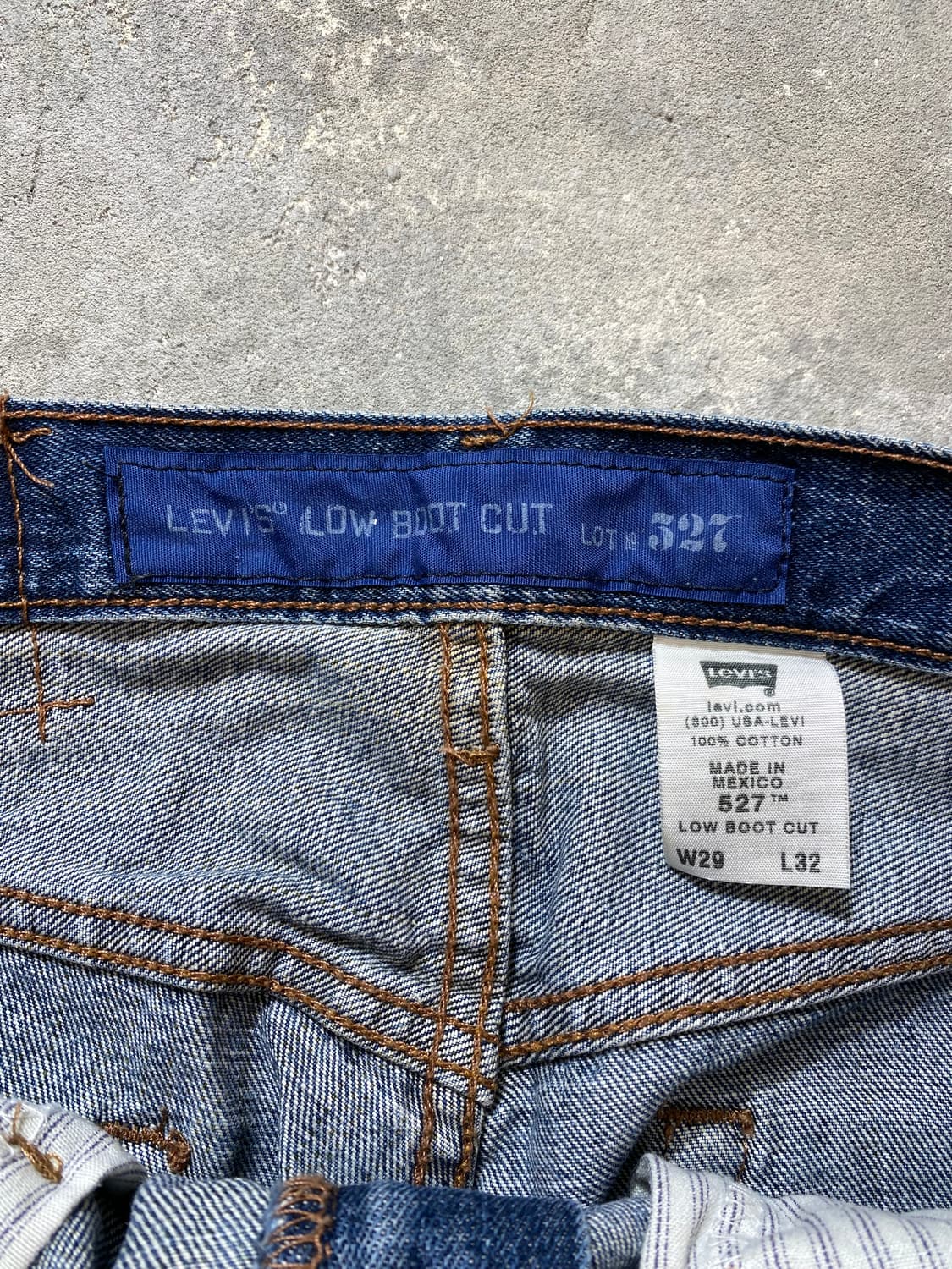 [29] 00s Levis 527 리바이스 로우 부츠컷 데님팬츠 상품이미지7