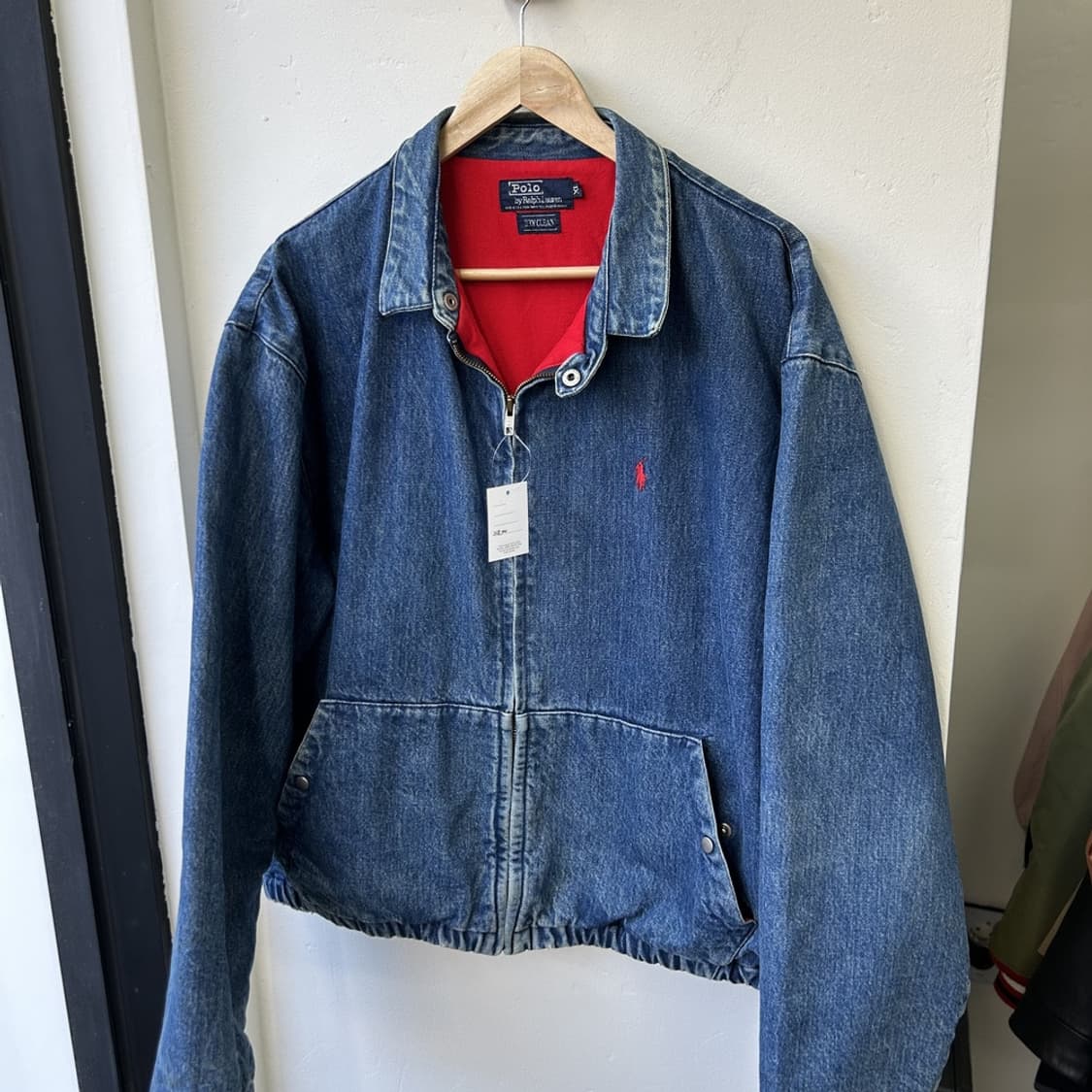 15512 - 80s 폴로 랄프로렌 데님 블루종 자켓 상품이미지2