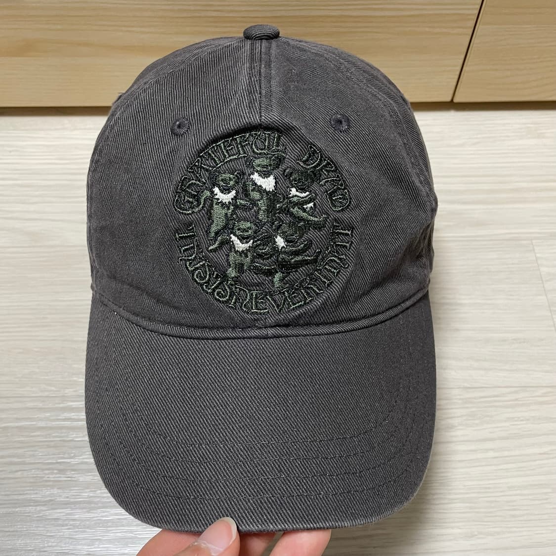 디스이즈네버댓 x 그레이트풀 데드 라이트닝 볼캡 모자 상품이미지5