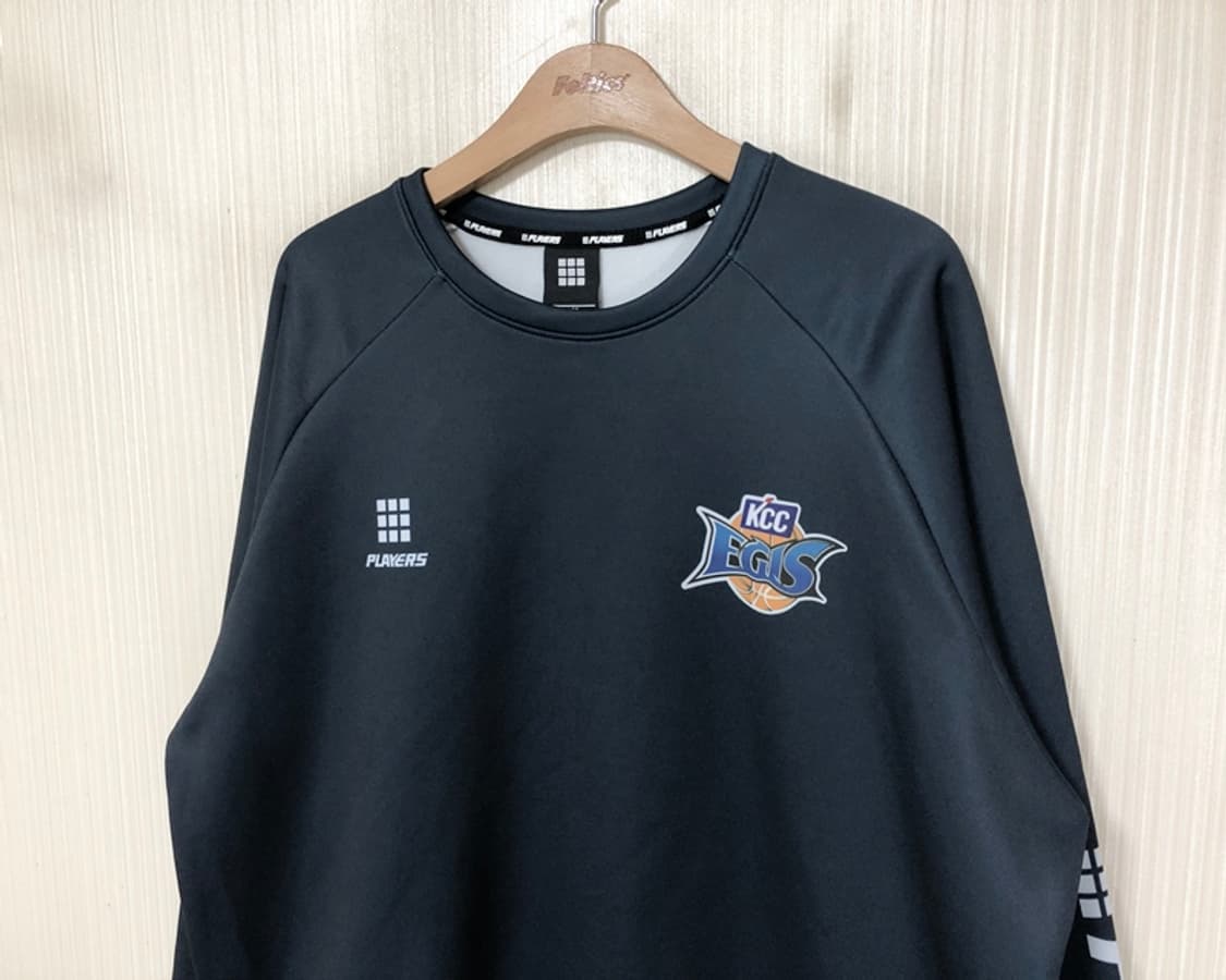 KBL PLAYERS 부산KCC이지스 프로농구단 맨투맨티셔츠 3XL 상품이미지6