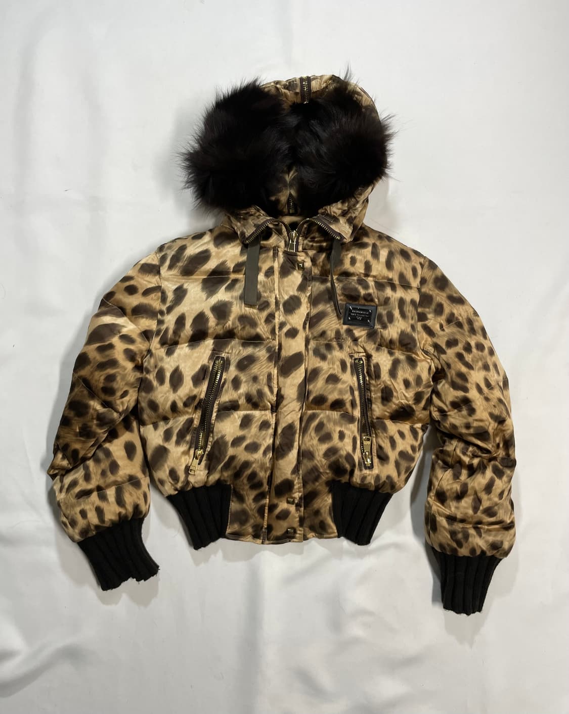 n2b 모티브 울프죠 퍼 후드 패딩 봄버 상품이미지1