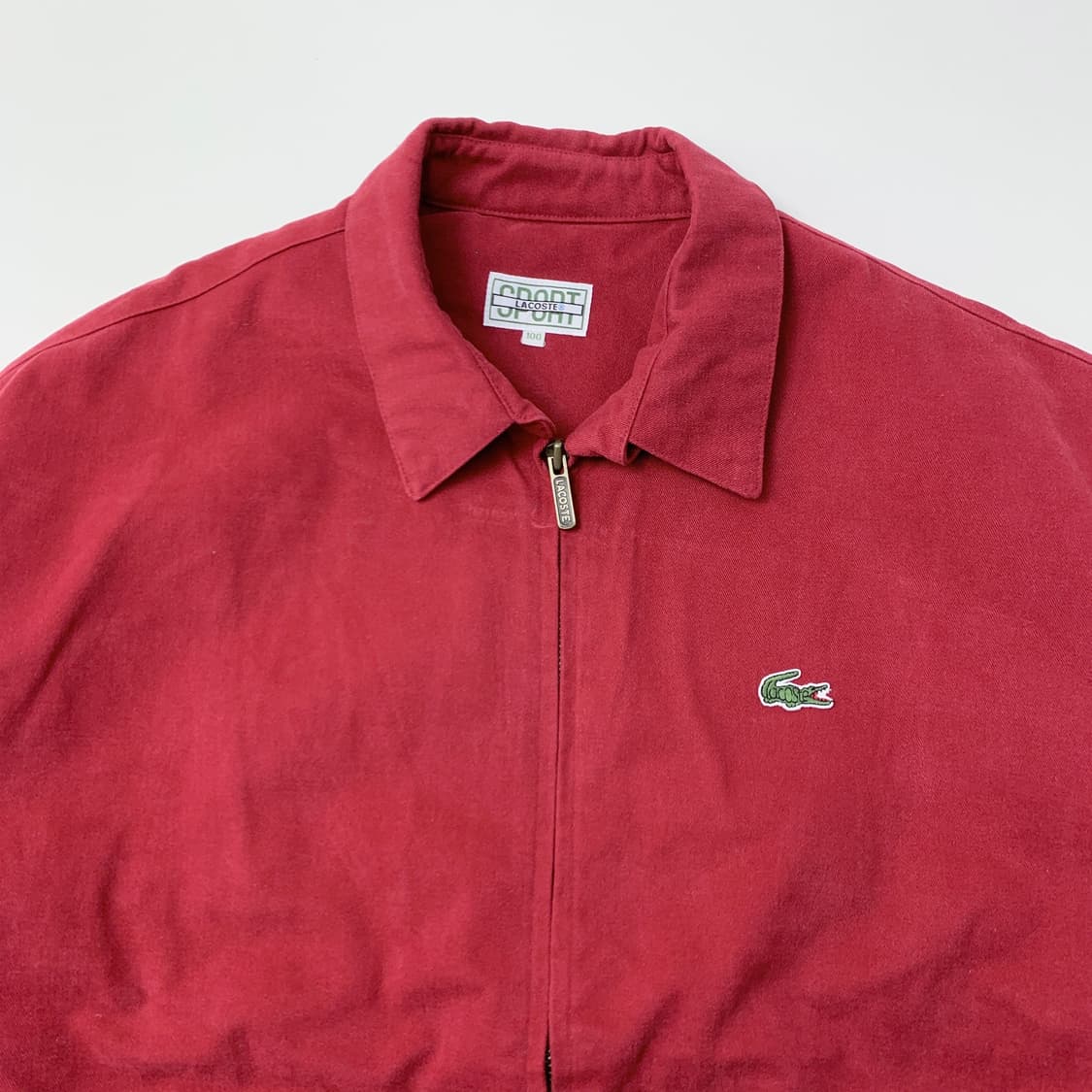 라코스테 블루종 코튼 자켓 100 상품이미지3