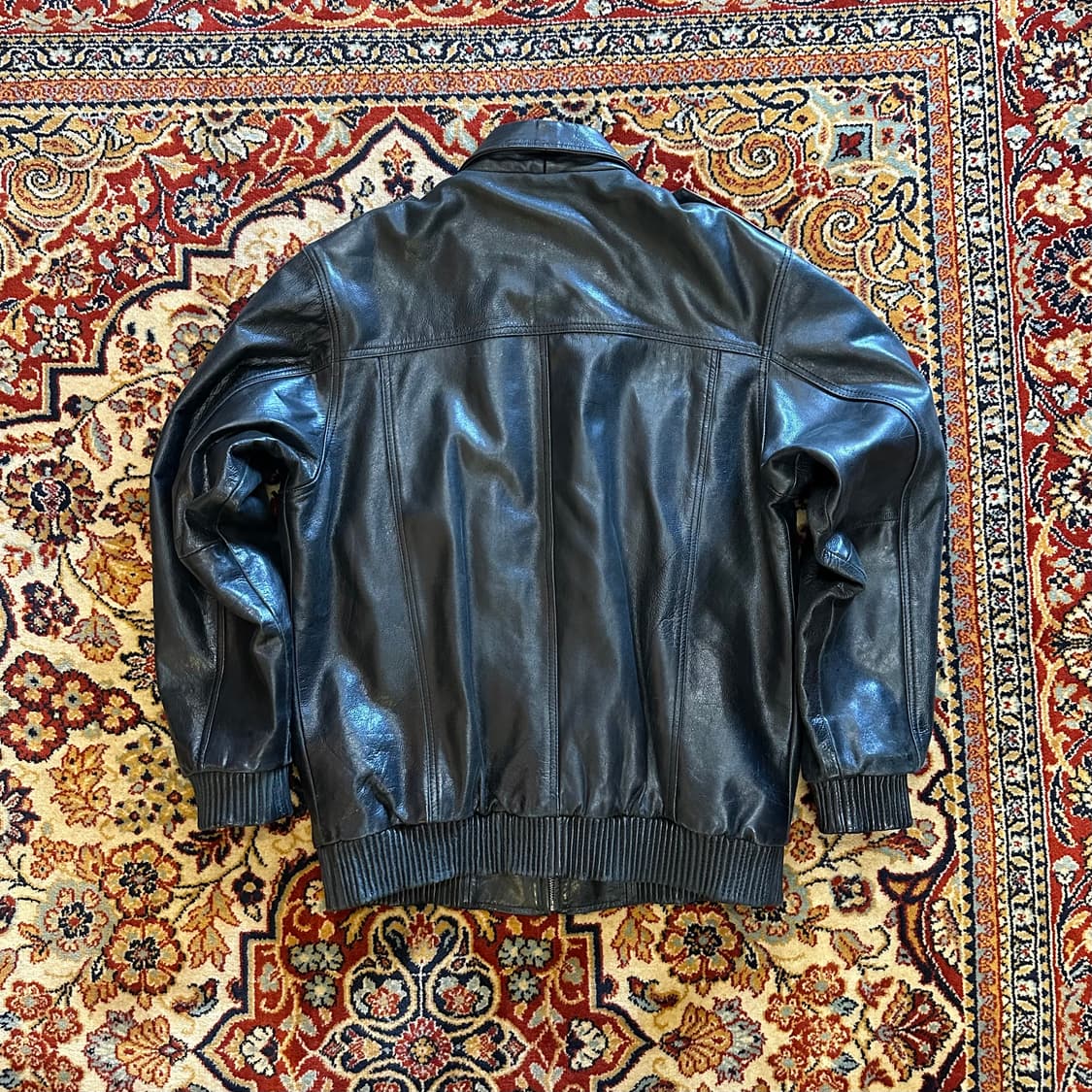 HUDSON "Urban Aviator" A-2 리얼 레더 플라이트 자켓 상품이미지10