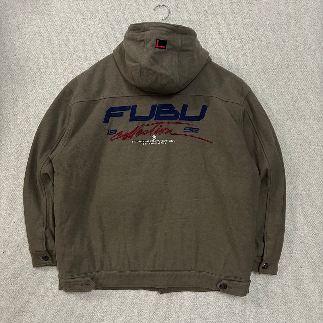 (L) 90s 올드 FUBU 푸부 후드 자켓  상품이미지1
