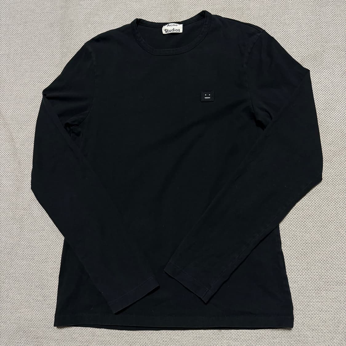 아크네 스튜디오 로고 롱슬리브 상품이미지1