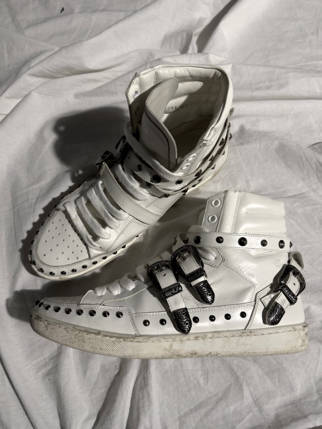 생로랑 SL/08H 웨스턴 버클 하이탑 상품이미지1