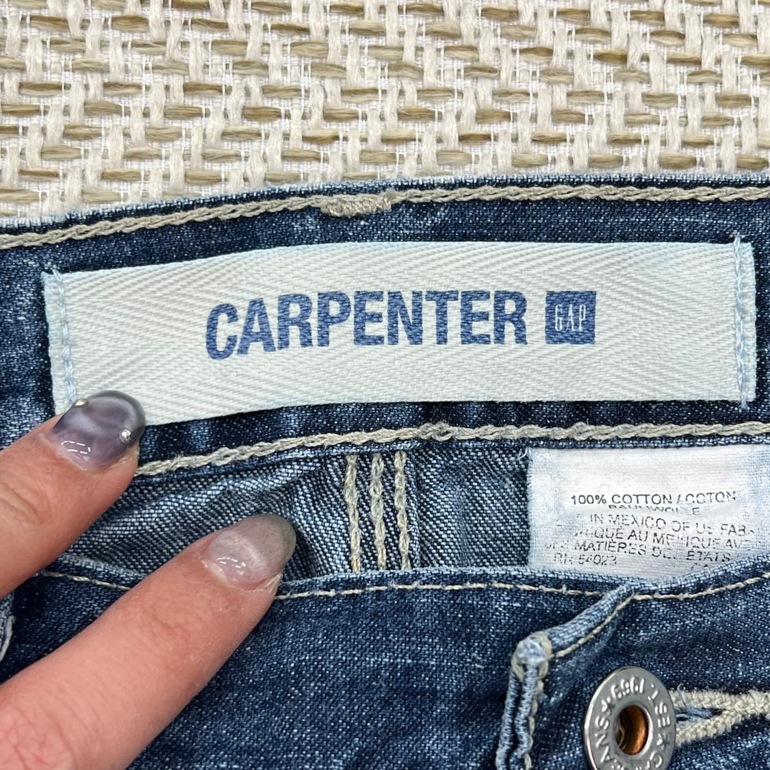 갭 카펜터 데님 팬츠 r2916 상품이미지6