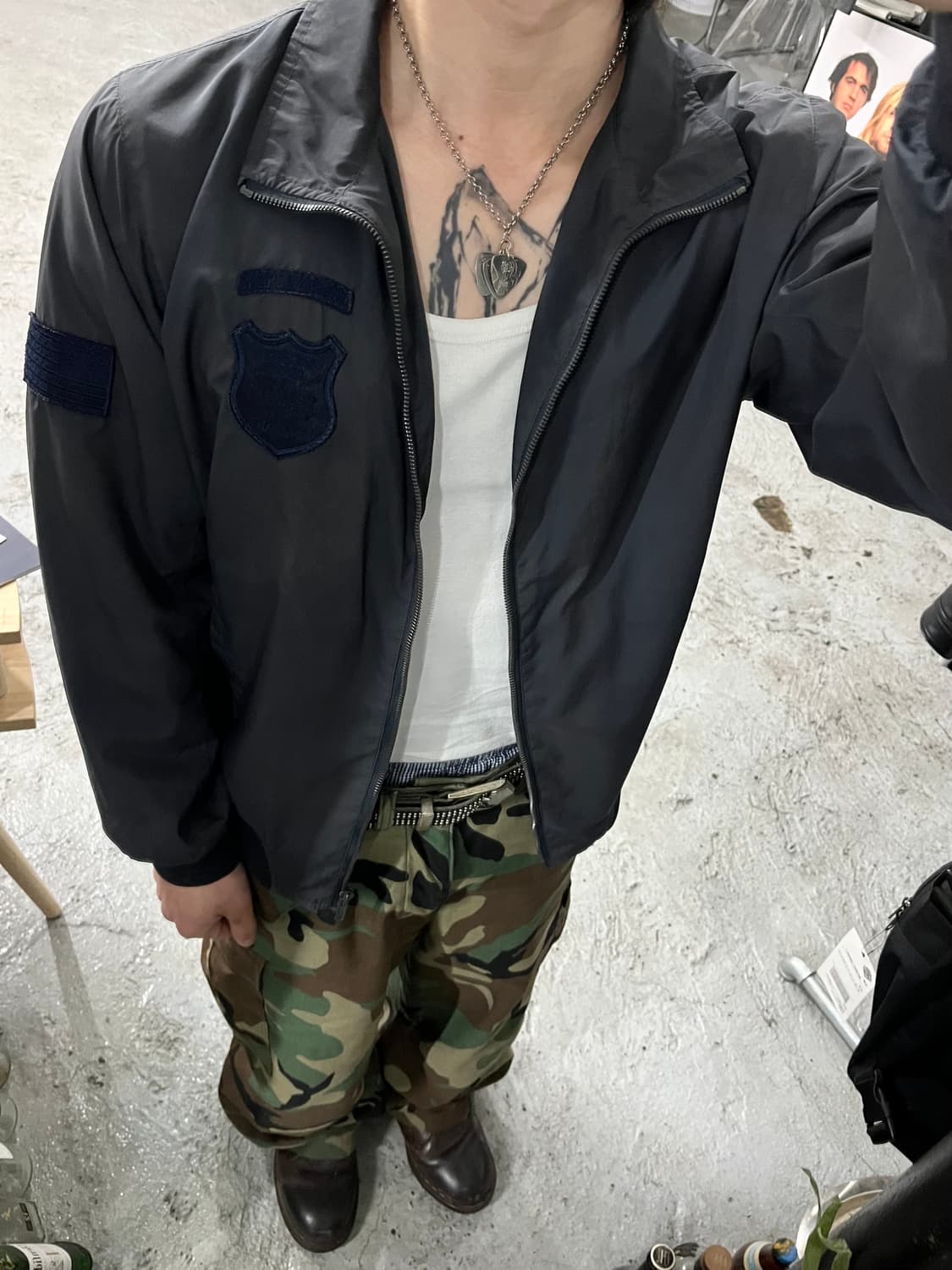 MACBETH faded blouson jacket 상품이미지3