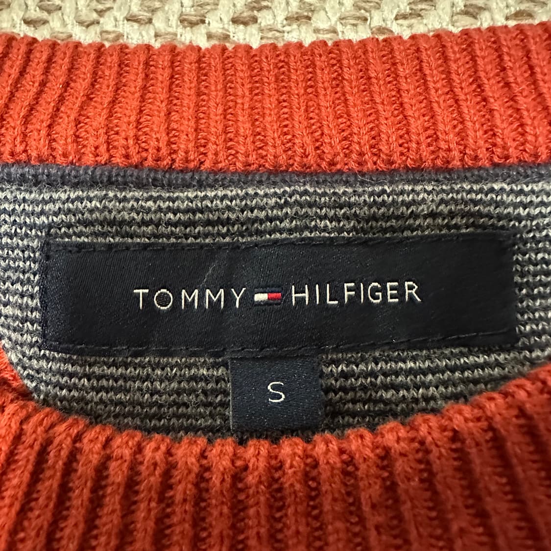 TOMMY HILFIGER cotton knit sweater 상품이미지4