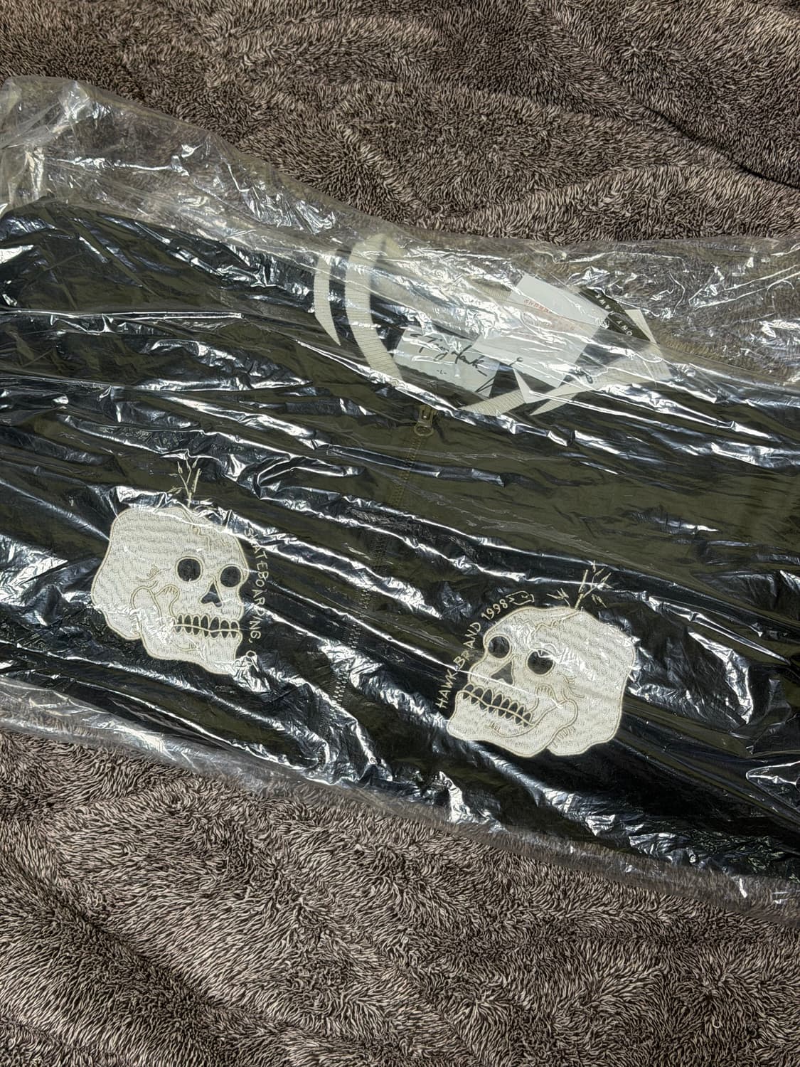 토니호크 토니비 벨루어 수베니어 자켓 블랙   상품이미지2