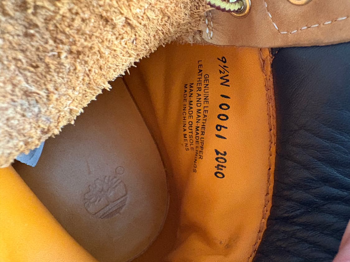 팀버랜드 프리미엄 6인치 워커 부츠 275 상품이미지7