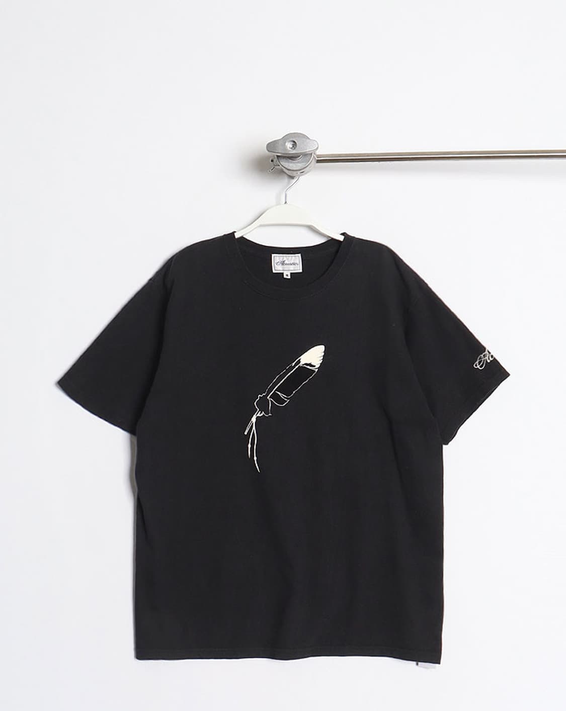 Acoustic Feather Print T-Shirts 상품이미지1