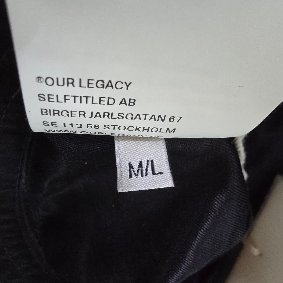 [M/L] 아워레가시 리퀴드 나일론 버킷햇 블랙 상품이미지6