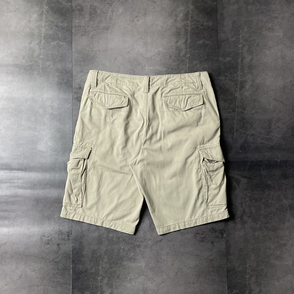DENVER HAYES 빈티지 베이지 카고 하프 팬츠 A00773 상품이미지5