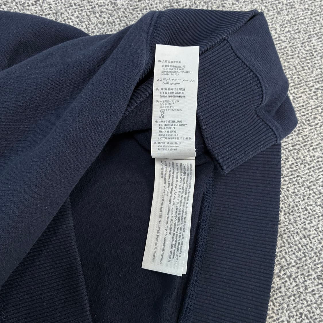 <아베크롬비 뉴욕 딱붙 후드티> No.1563 상품이미지9