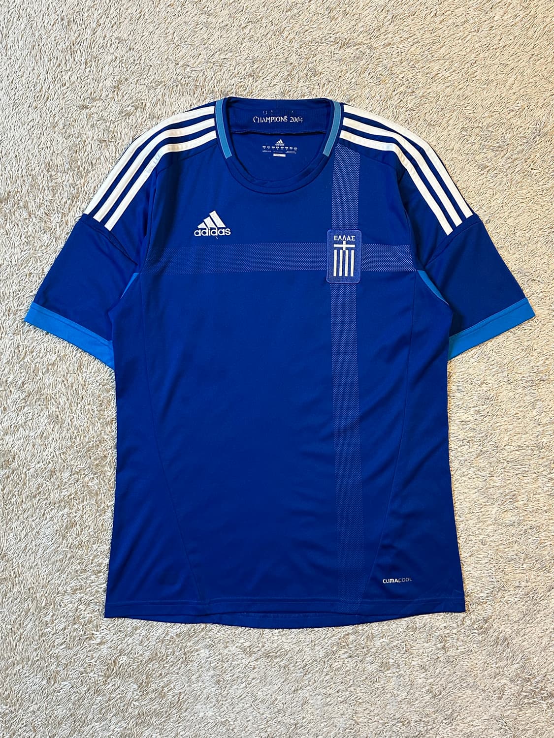 아디다스 ADIDAS 그리스 12-13 홈 노마킹 유니폼 져지 상품이미지1