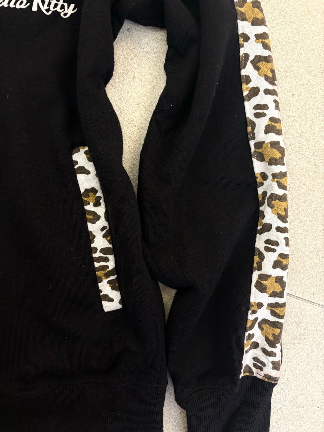 호피 선글라스 키티 후드집업 상품이미지4