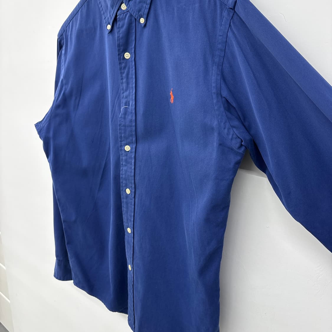 폴로 랄프로렌 네이비 긴팔 셔츠 남성 M 상품이미지3