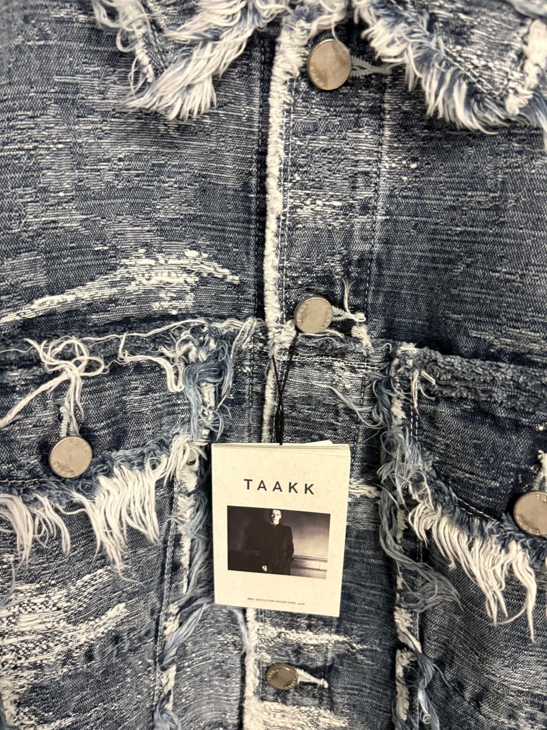 TAAKK distressed denim jacket  상품이미지9