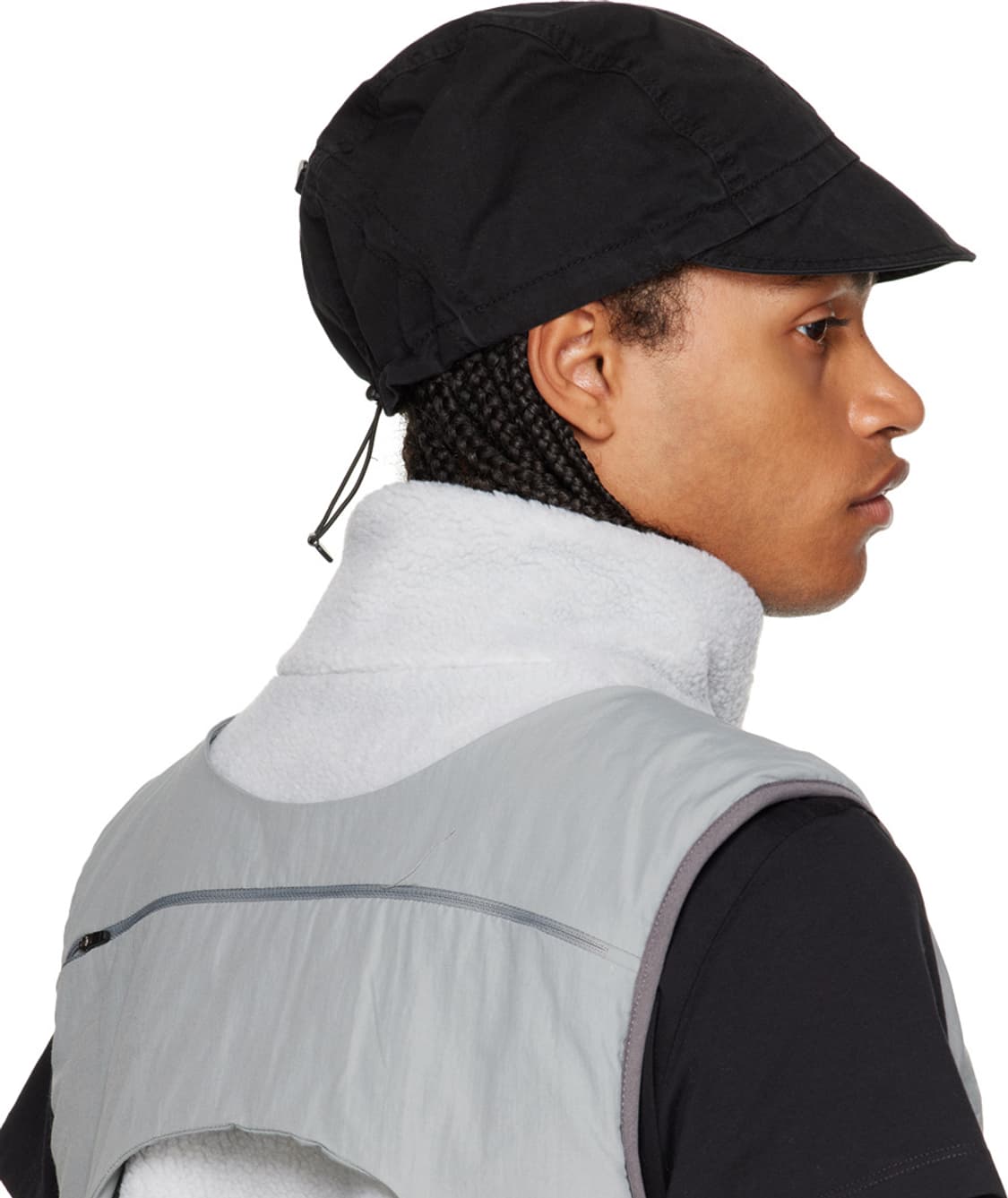 혜인서 셔링캡 (블랙) 상품이미지1