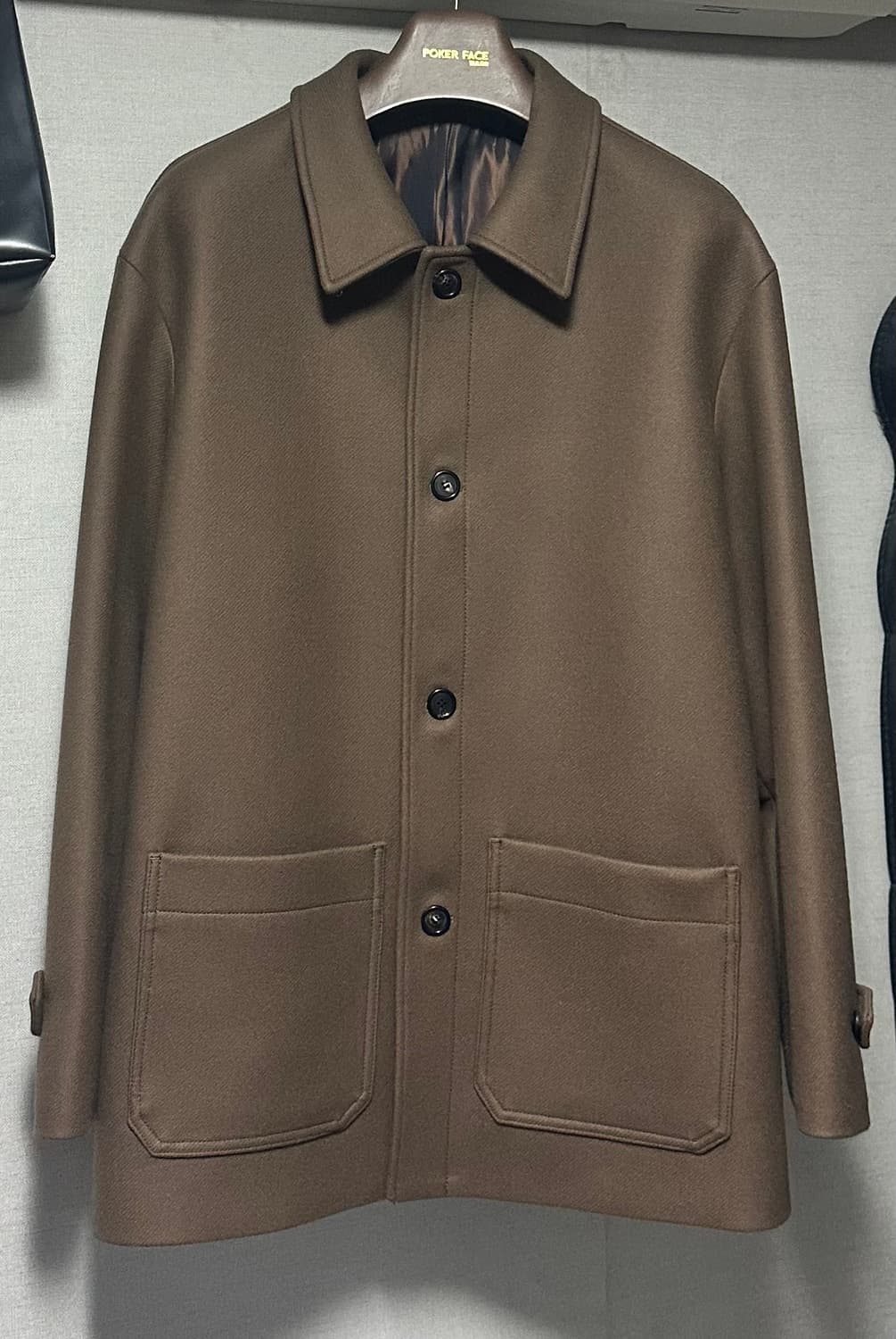 포커페이스 / 하프코트 브라운 / 50사이즈 상품이미지6