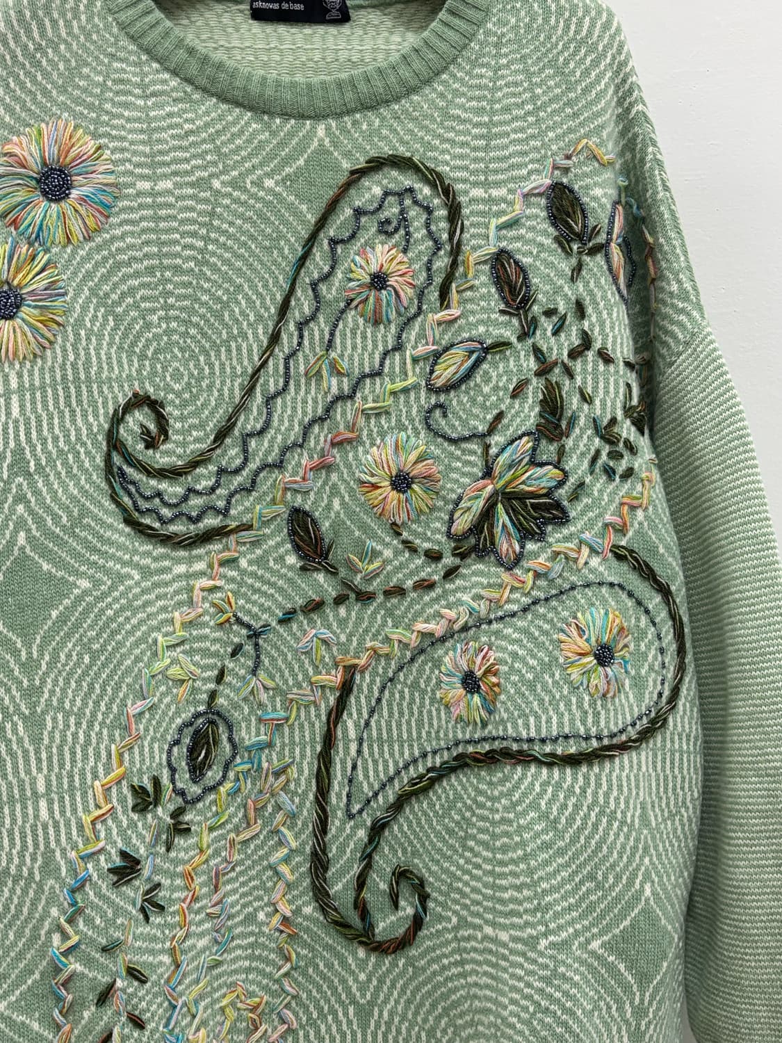 빈티지 히피 니트 원피스 상품이미지6