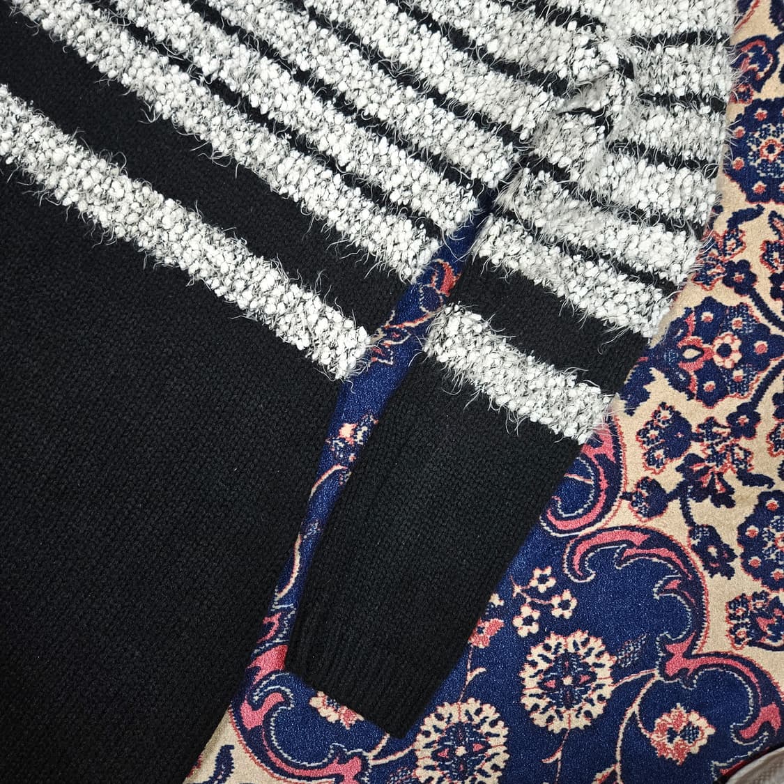 켈빈클라인 스트라이프 니트 미디 원피스 S size 상품이미지3