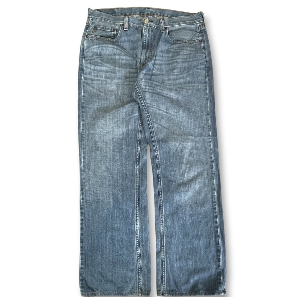 (36) 리바이스559 36x34 릴렉스 스트레이트핏 워싱 데님팬츠 상품이미지1